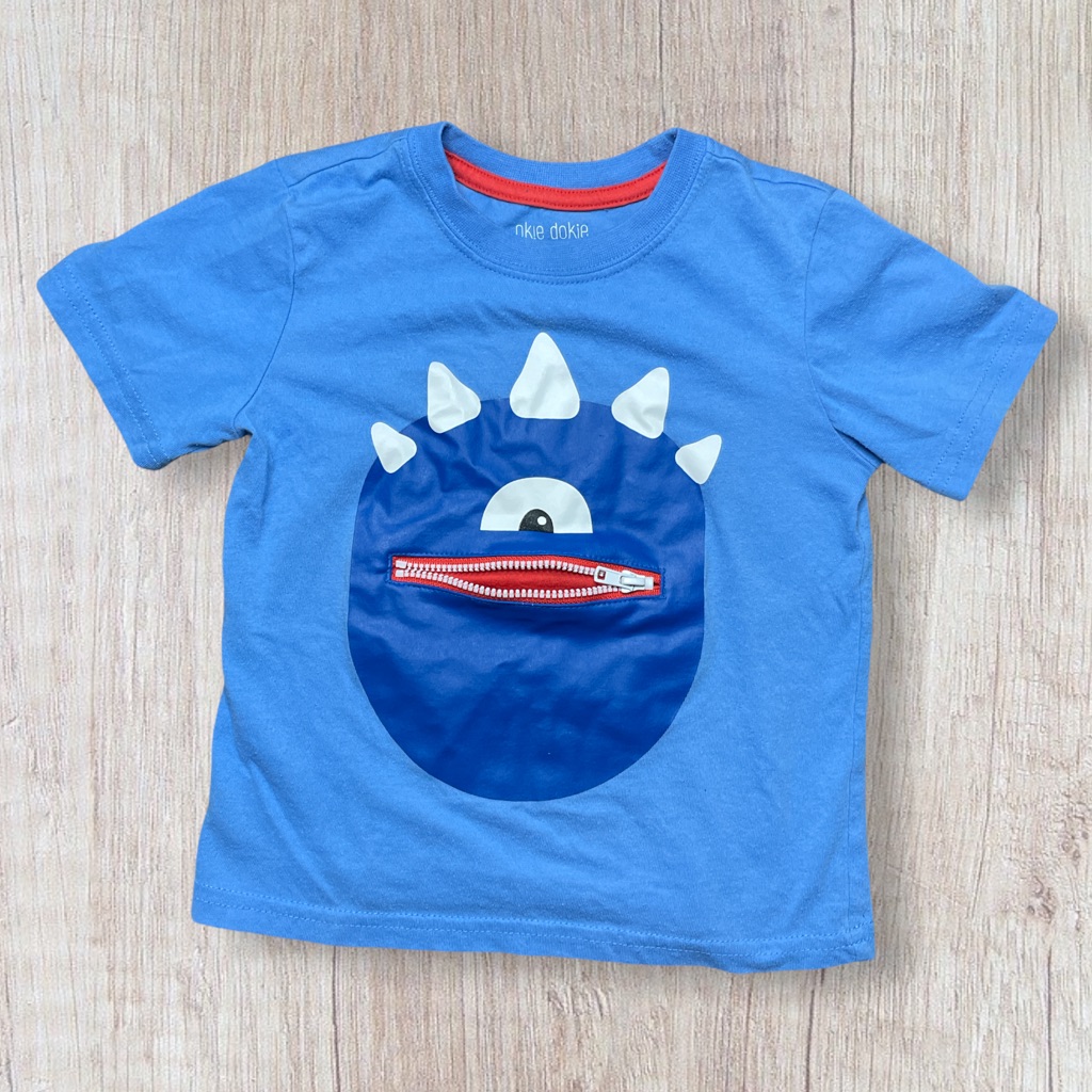 Monster Pocket Zipper Tee